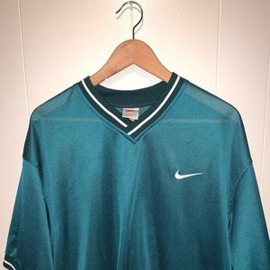 Vintage 90’s Nike Green Mesh Jersey XL
